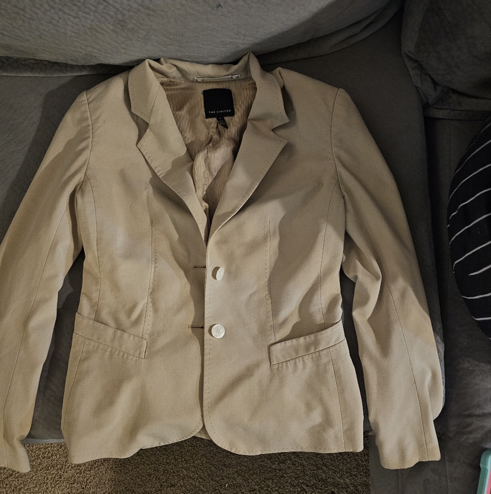 Tan Blazer Jacket